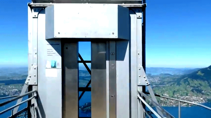 Hammetschwand-Lift - Grösster Freiluft-Aufzug von Europa