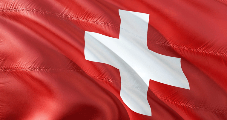 Schweiz Flagge Wappen