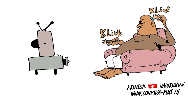 TV-Fernsehen im Sessel