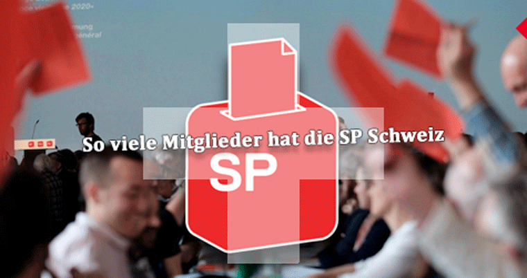 SP Schweiz Mitglieder