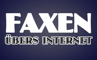Faxen übers Internet