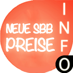 Neue SBB Preise Schweiz