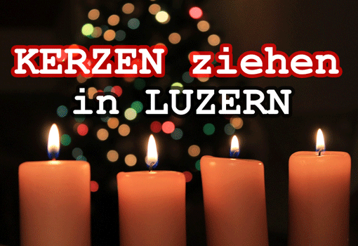 Kerzenziehen in Luzern