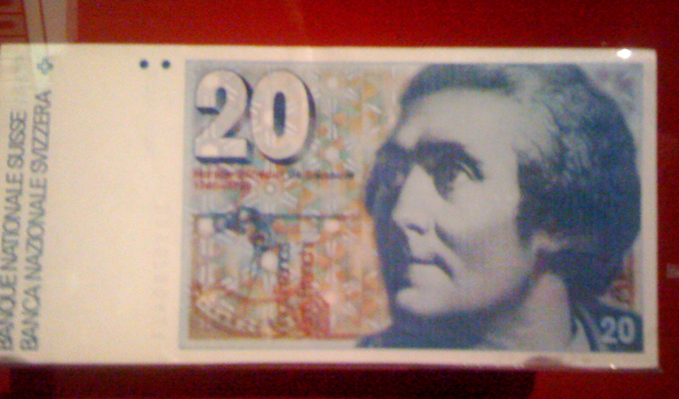 Alte 20-Franken-Banknote
