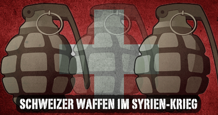 Schweizer Ruag-Handranaten im Syrien-Krieg aufgetaucht