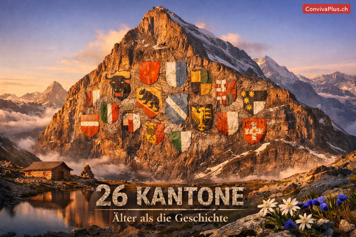 Schweizer Alpen und Kantone - Geologische Vielfalt der Schweiz