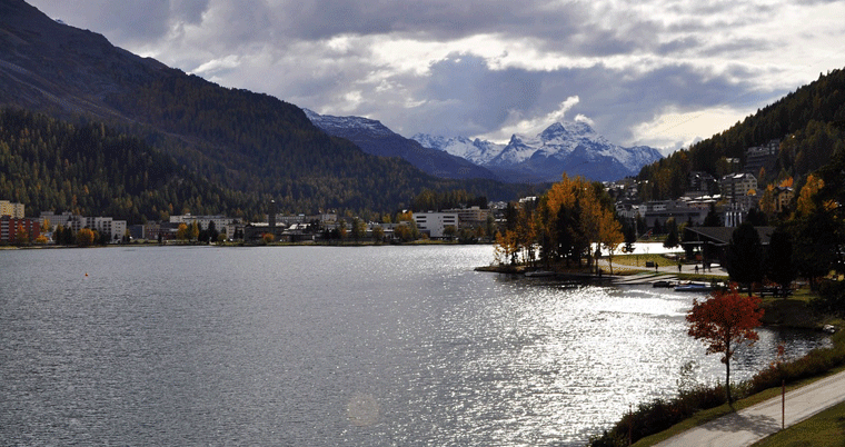 St. Moritz mit See