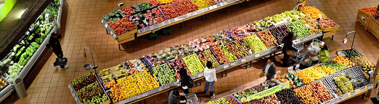 Supermarkt Essen Einkaufen