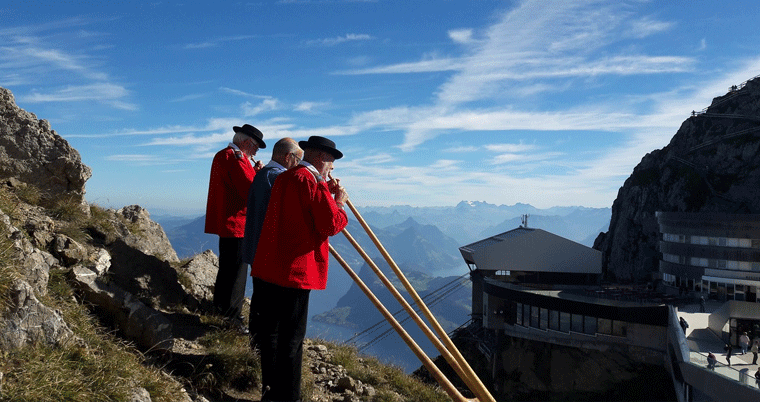 Das Schweizer Königreich der Berge