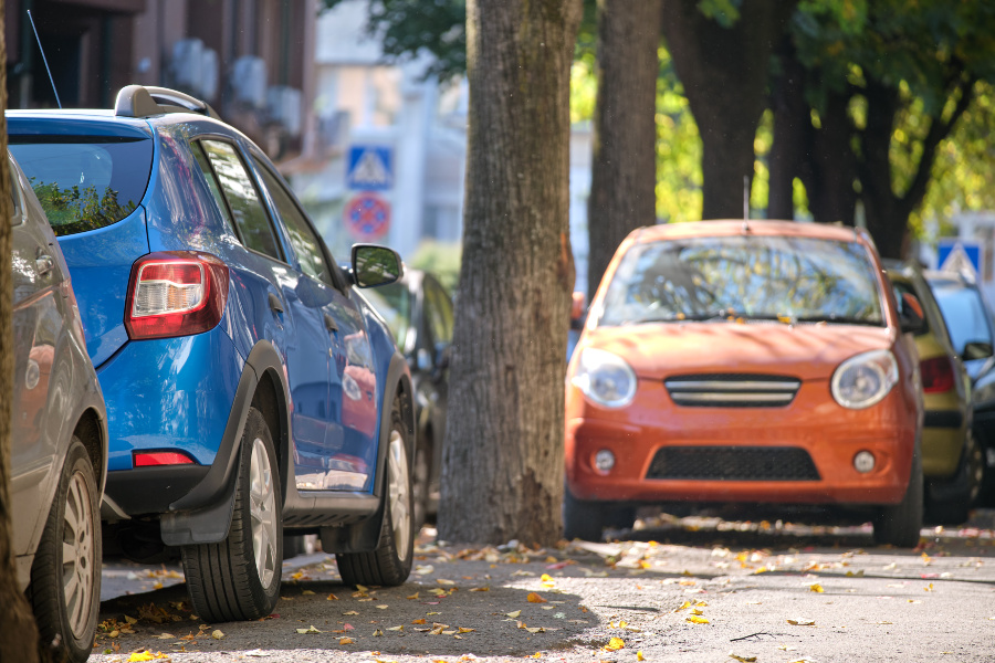 Auto Parksünder Parkverstoss illegal parkieren