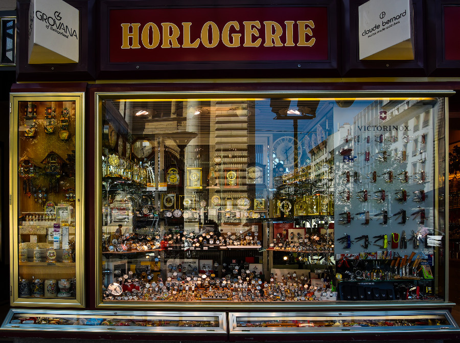 Horlogerie Store im Schweizer Uhren-Mekka Genf Horlogerie Store Uhren Geschäft Genf