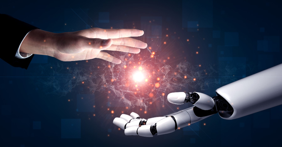 K&uuml;nstliche Intelligenz KI Forschung Roboter Mensch