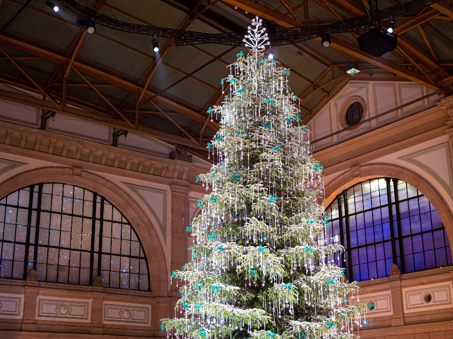 Weihnachtsmarkt der Superlative im Zürich HB! Weihnachtsmarkt Zürich HB mit Weihnachtsbaum