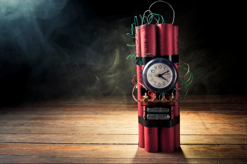 Die tickende Zeitbombe Golfstrom könnte vor dem Umkippen stehen Zeit Bombe Dynamit Uhr