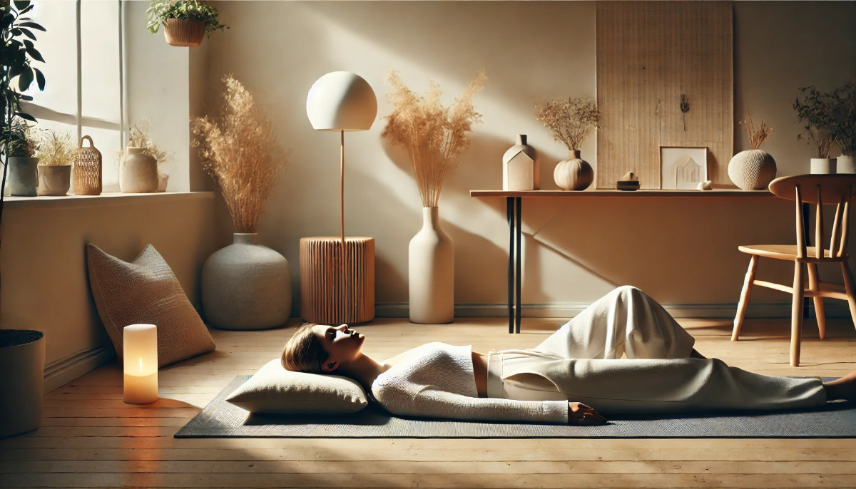 Dankbarkeitsübung: Ein tägliches Ritual für mehr Positivität und Achtsamkeit Ein aufgeschlagenes Notizbuch mit der Aufschrift ‚Dankbarkeit‘ liegt auf einem Holztisch, daneben eine dampfende Tasse Tee und eine Kerze in ruhiger Atmosphäre