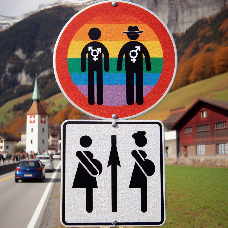 Gender Verkehrsschilder Ampeln genderneutral gendergerecht Diversität Geschlechter