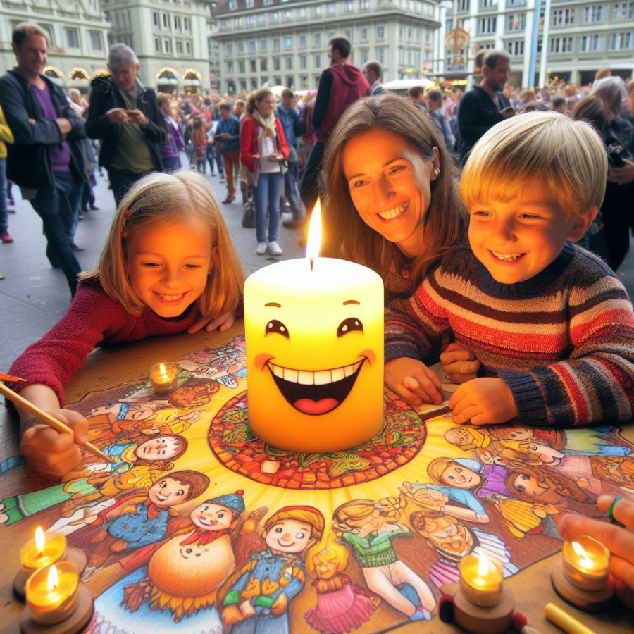 Kerzenziehen mitten in Zürich
