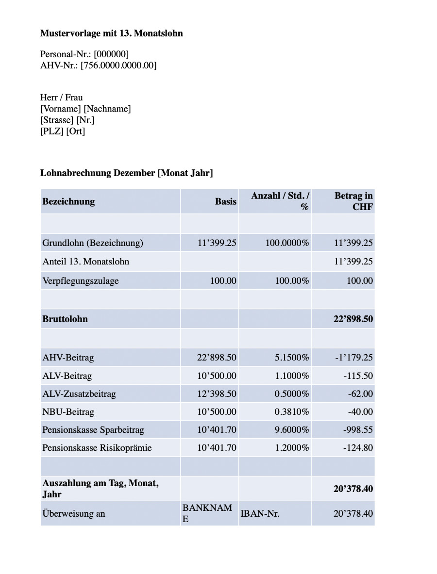 Lohnabrechnung Kostenlose Muster Vorlage Word PDF Excel Stundenlohn Lohnabrechnung Kostenlose Muster Vorlage Word PDF Excel Stundenlohn