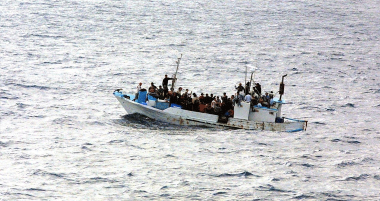 Boot Flucht Mittelmeer Migration