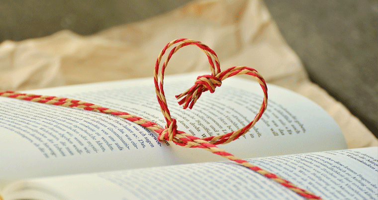 Buch Geschenk Herz Lesen Bildung