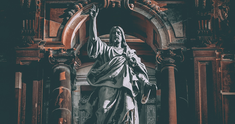Jesus Christus Skulptur Statue