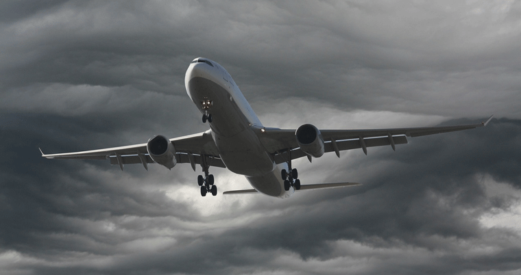 Flugzeug Flügel Airbus