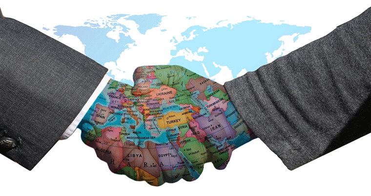 Coronavirus Hände Miteinander Global Welt Zusammenhalt