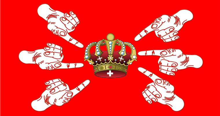 Bundesrat Krone Hände Finger