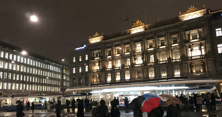 Paradeplatz Banken Zürich Finanzplatz Credit Suisse UBS