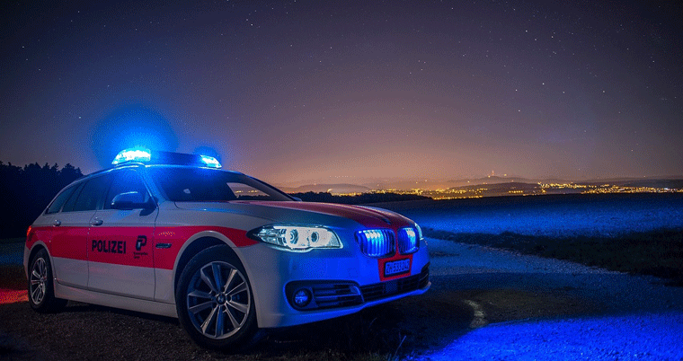 Polizei Auto Blaulicht