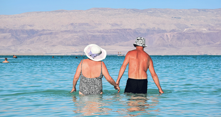 Rentner Ehepaar Meer Ferien
