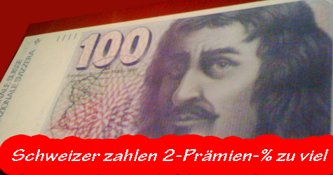 Zu hohe Krankenkassenprämien wegen zu hoher Medikamentenmarge