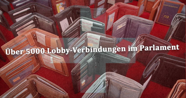 Über 5000 Lobby-Verbindungen im Parlament