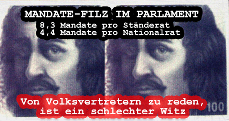 Der grosse Mandate-Filz im Parlament