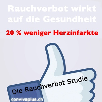 Raucher Herzinfarkte Rauchverbot Schweiz