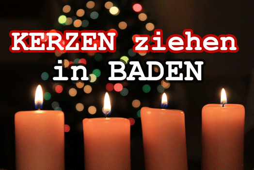 Kerzenziehen in Baden