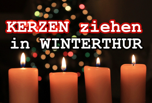 Kerzenziehen in Winterthur