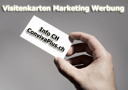 Visitenkarte Werbung gestalten