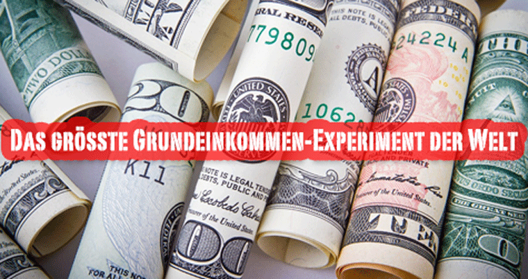 Das grösste Grundeinkommen-Experiment der Welt