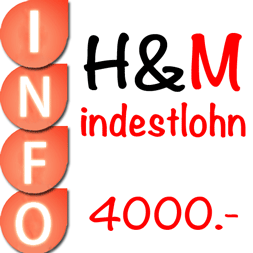 H&M Mindestlohn Schweiz