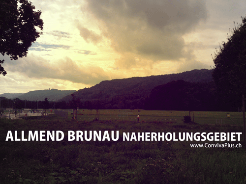 Allmend Brunau Züriich -Naherholungsgebiet