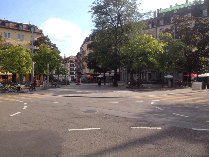 Idaplatz Zürich in Wiedikon