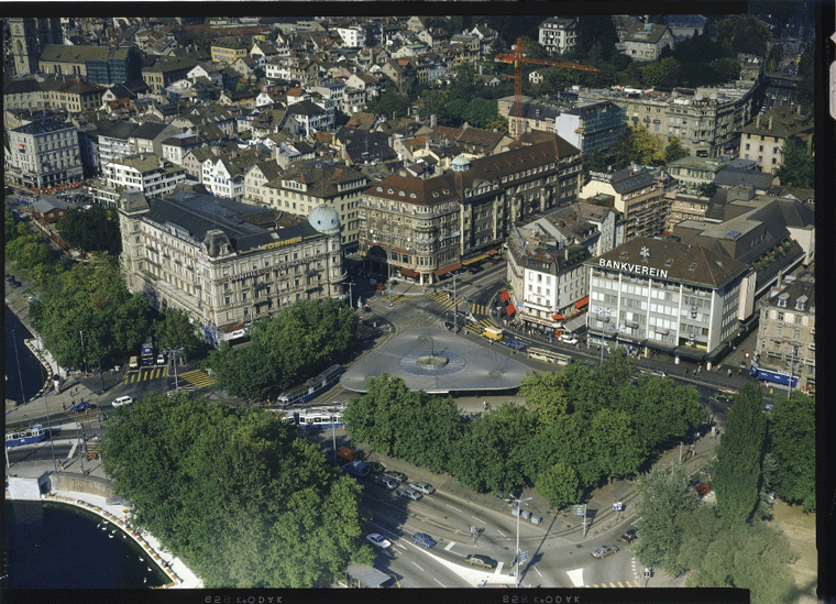 Bellevueplatz, Zürich - 1984