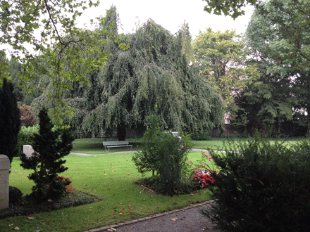 Park Friedhof Sihlfeld in Zürich Wiedikon