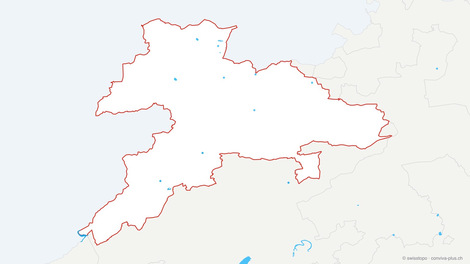 Karte: alle Seen im Kanton Jura, eingefärbt nach Höhenlage (dunkler = höher)