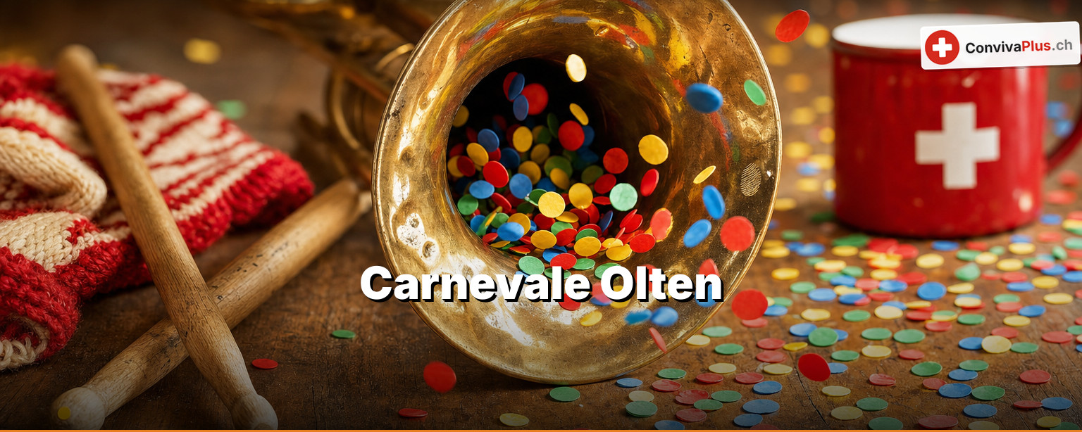 Carnevale di Olten: un carnevale che si apre a gennaio — e comincia la vigilia del giovedì grasso
