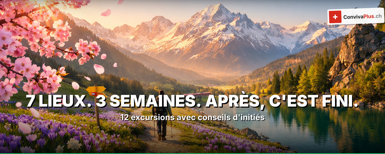 Frühlings-Ausflüge Schweiz 2026: Kirschblüten, Geheimtipps & die besten Routen