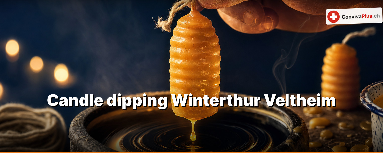 Candle dipping in Winterthur-Veltheim: the last day belongs to school classes