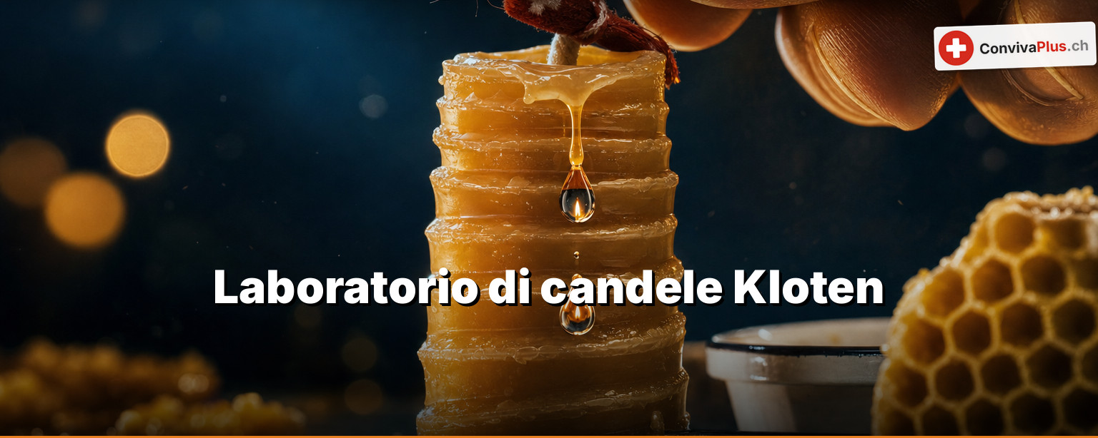 Candele a Kloten: la vasca di cera è sotto la piscina coperta