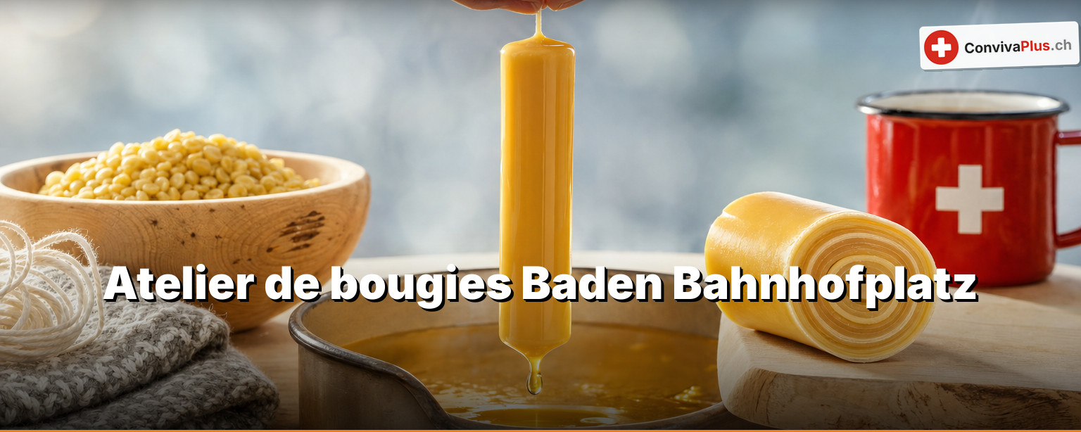 Bougies à Baden : une œuvre sociale qui ressemble à un atelier de l'Avent